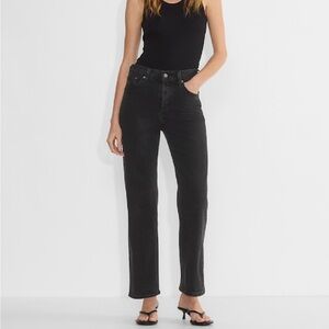 Denim Forum Arlo High Rise Straight Jean